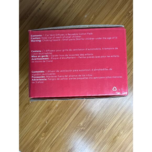 New Young Living Car Vent Diffuser ROSE GOLD +6 Felt Pads - Picture 5 of 6